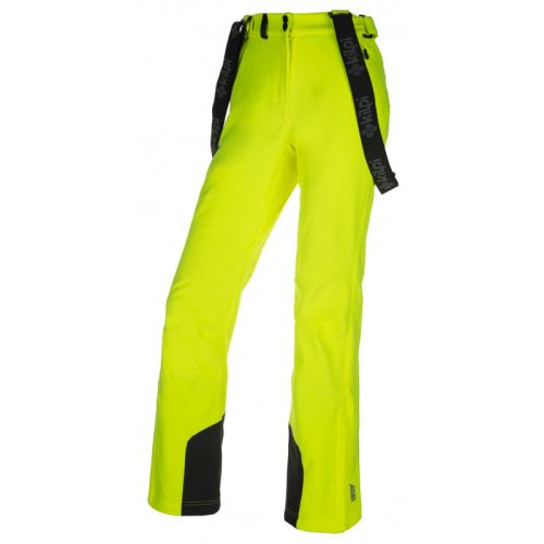 Dámské softshellové kalhoty KILPI RHEA-W Žlutá