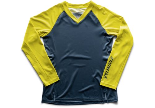 Specialized ANDORRA JERSEY LS 2019 Storm Grey/Ion Shuttle