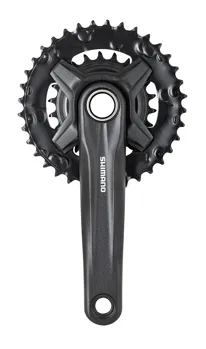 Kliky MTB FCMT210 36/22 černé 170 integrovaná osa Kliky MTB FCMT210 36/22 černé 170 integrovaná osa