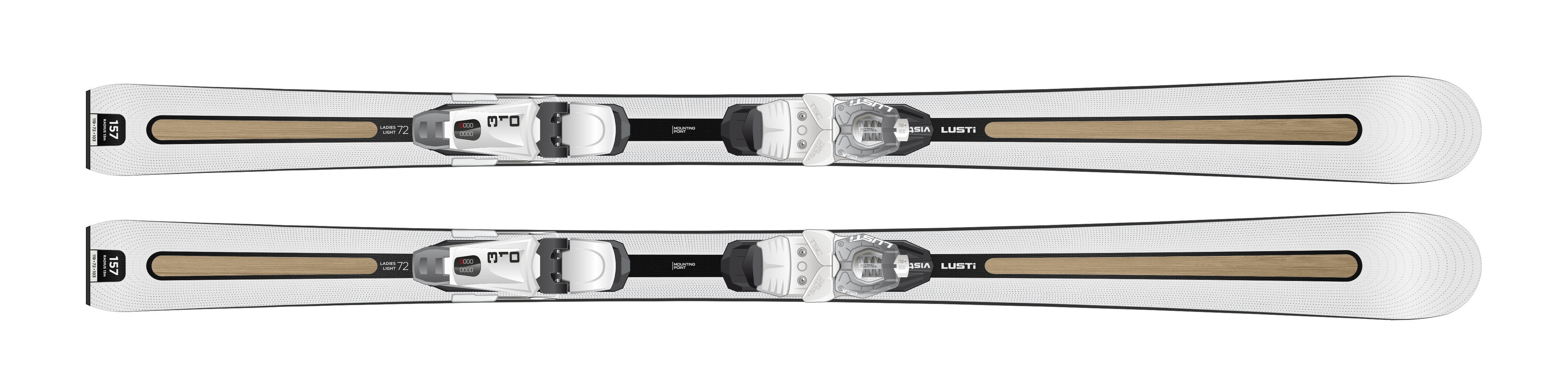 Lusti LL 72 - LADIES LIGHT 72 + VIST VSP 310 + deska SPEEDCOM 21/22 - 164cm