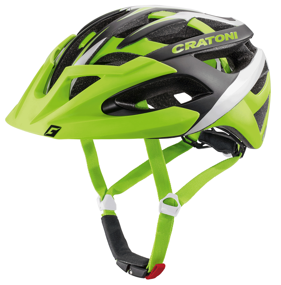 CRATONI C-Hawk 2020 green-black-silver rubber - S-M 53-56 cm Černá | Stříbrná | Zelená