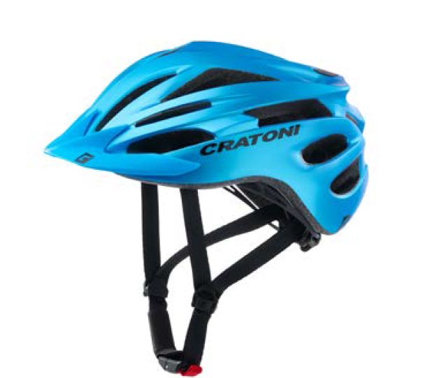 CRATONI Pacer 2022 Blue Metallic Matt - vel. S-M (54-58cm) Modrá