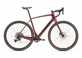 LOOK 765 Gravel Disc Red Dust Metallic Satin Apex 1X12 Shimano Wh-RS 370 - vel. M/51 cm