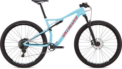 Specialized Epic Comp 29 2018 GLOSS LIGHT BLUE / ROCKET RED - XL