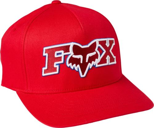 Pánská kšiltovka Fox Ellipsoid Flexfit Hat Flame Red