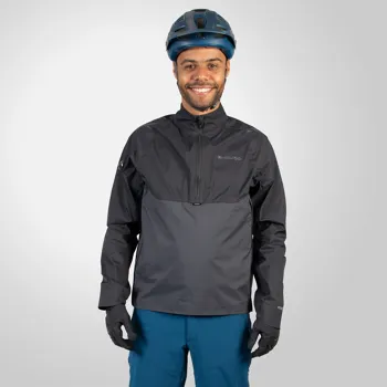 Endura nepromokavá bunda MT500 Lite Pullover Černá