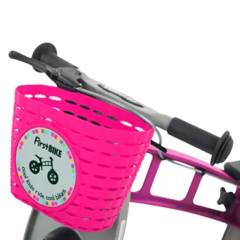 Košík na odrážedlo First Bike barva Černá