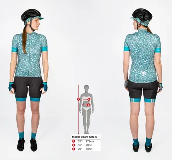 Endura dámský dres Canimal s krátkým rukávem Mechově Zelená