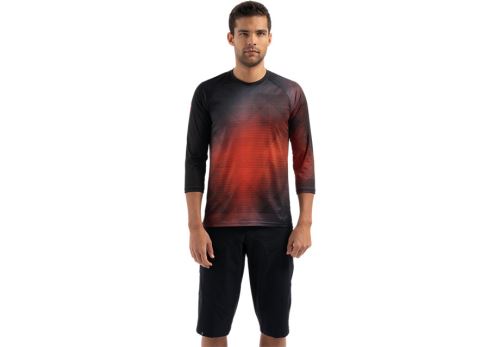 Specialized DEMO 3/4 Sleeve JERSEY 2020 Black / Rocket Red Refraction