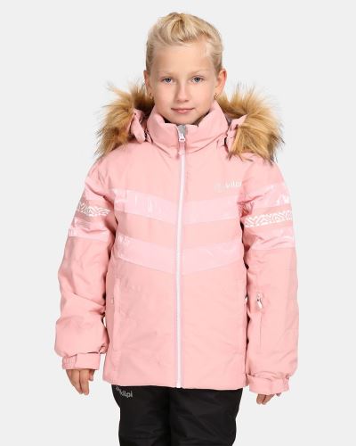Dívčí lyžařská bunda Kilpi DALILA-JG Světle Růžová