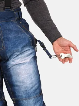 Pánské lyžařské kalhoty Kilpi DENIMO-M Tmavě Modrá