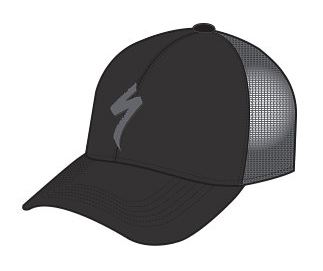 Specialized TRUCKER SNAPBACK HAT 2019 Black/Charcoal