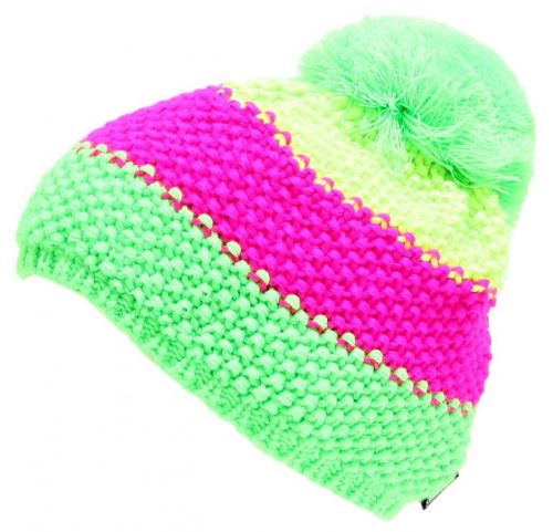 Čepice  BLIZZARD Tricolor, yellow/pink/green