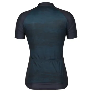 Dámský cyklistický dres SCOTT Endurance 30 kr. rukáv Dark Blue/Metal Blue