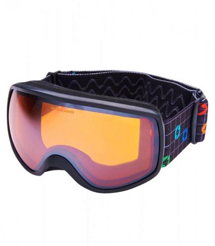 Lyžařské brýle BLIZZARD Ski Gog. 963 DAO, black, amber1, silver mirror