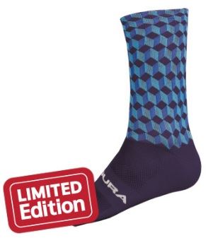 Endura ponožky Graphic Cubitex Modrá