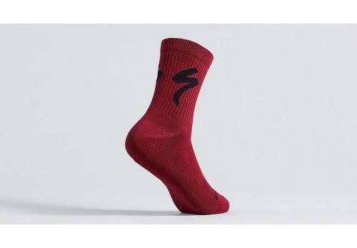 Specialized COTTON TALL LOGO SOCK 2022 Maroon
