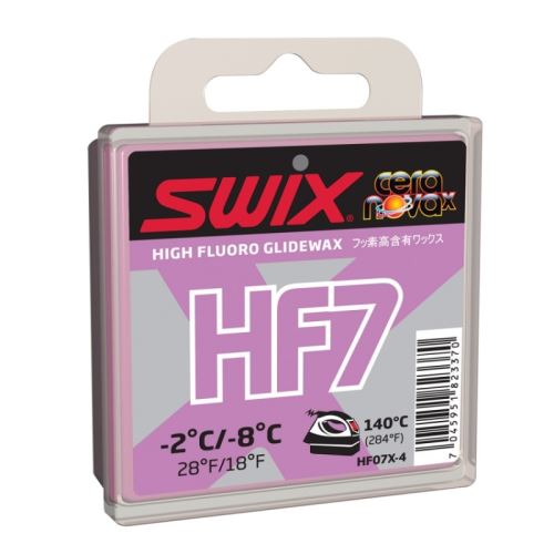 Vosk SWIX HF7X fialový 40g -2°/-8°C