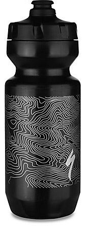 Specialized 22oz. PURIST MOFLO Water Bottle 2018 Black/Metalic Silver Topographic Ride