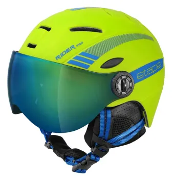 Etape dětská přilba RIDER PRO Limeta/Modrá Mat - vel. 53-55 cm