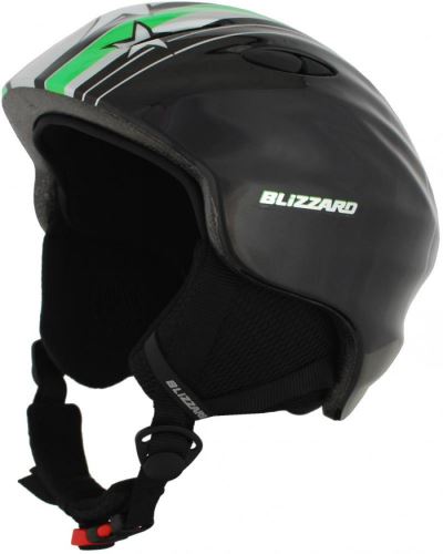 BLIZZARD Magnum ski helmet junior, green star shiny