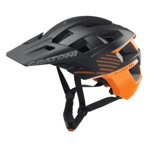 CRATONI AllSet Pro Jr. 2022 Black-Orange Matt - vel. UNI (52-57cm)