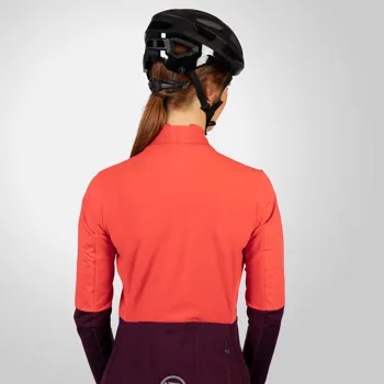 Endura dámský dres FS260 Jetstream s dlouhým rukávem Bramble