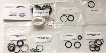 200 hod/1 rok servisní kit (gufera, pěnové kroužky, těsnění) -Judy Gold and Silver (2018+)