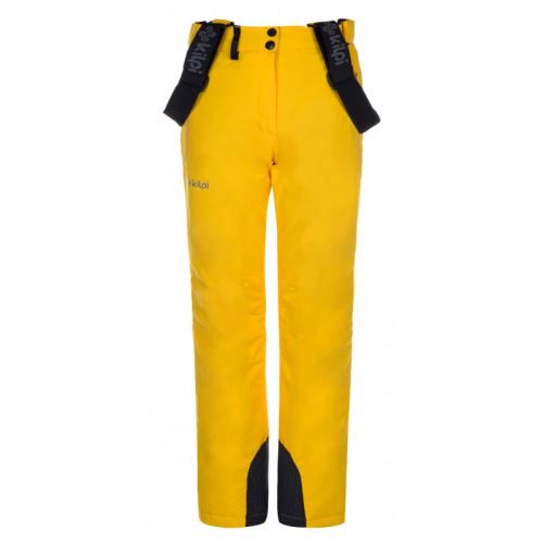 Dívčí lyžařské kalhoty Kilpi ELARE-JG Žlutá