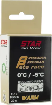 Star Ski Wax TL10 Block Beta Race warm 20g Star Ski Wax TL10 Block Beta Race warm 20g