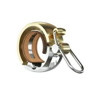 KNOG Oi Bell LUXE cyklistický zvonek Oi LUXe malý / small - Brass