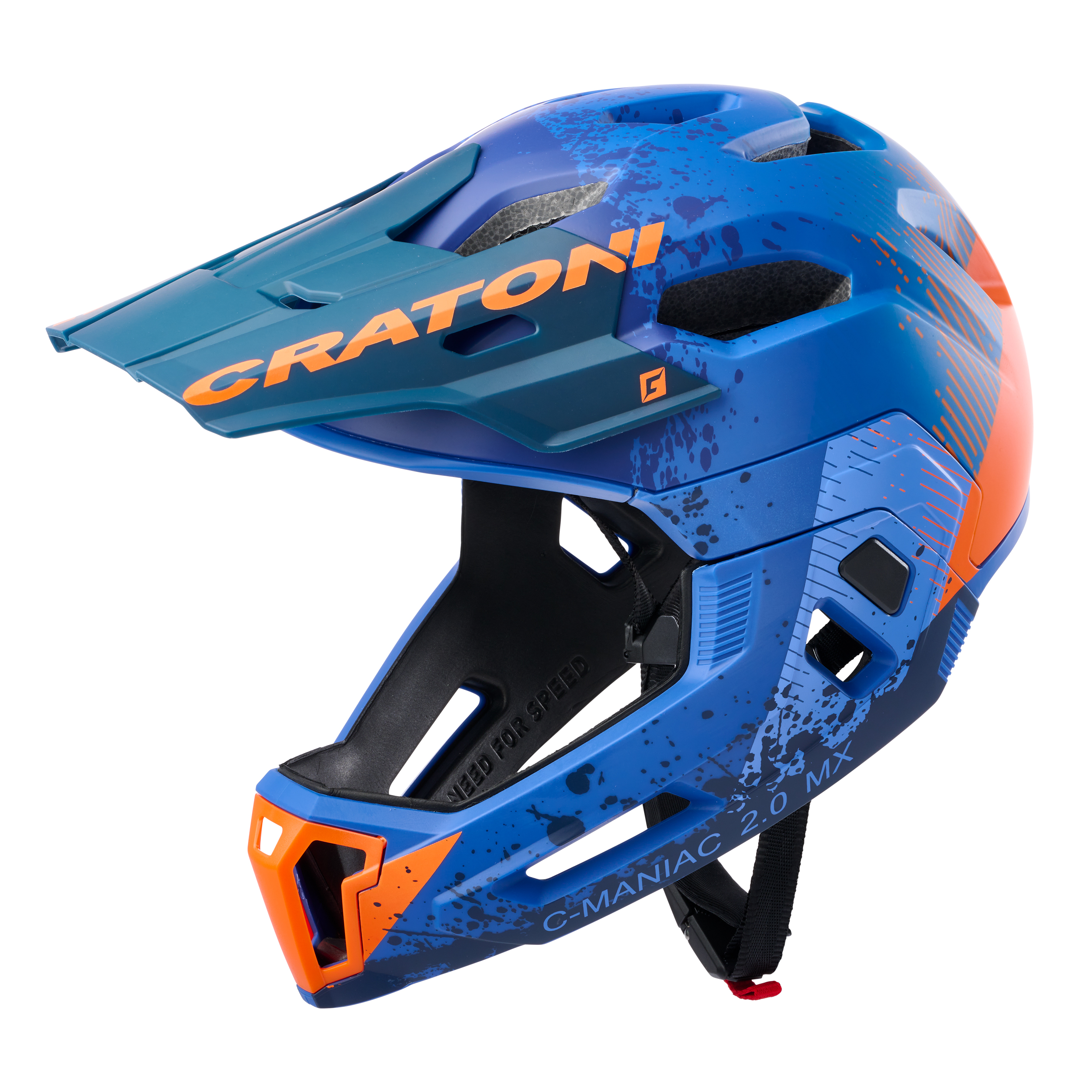 CRATONI C-Maniac 2.0 MX 2022 Blue-Orange Matt - vel. S-M (52-56cm) Oranžová | Modrá