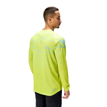 Endura dres s dlouhým rukávem Marble LTD Tee Lime Green
