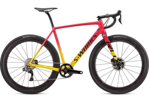 Specialized S-WORKS CRUX DI2 2020 GLOSS GOLDEN YELLOW/VIVID PINK/BLACK