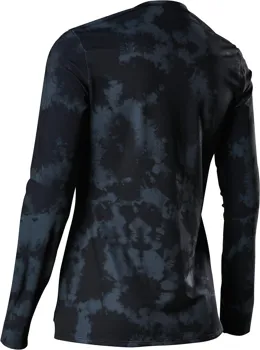 Dámský cyklo dres Fox W Flexair Ls Jersey Ts57 Black