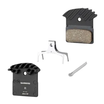 Destičky brzd SHIMANO J05A polymer,s pružinou+chladič