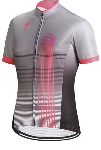 Specialized RBX Comp Jersey SS Women´s 2018 Light Grey/Neon Pink