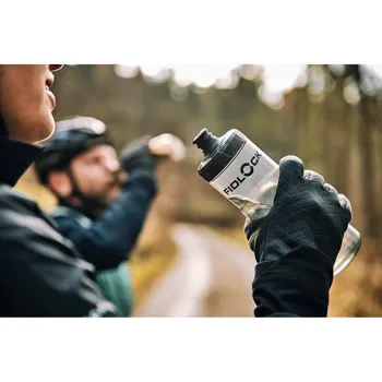 Láhev na kolo Fidlock s magnetickým držákem Uni Base, tmavá velikost 450ml