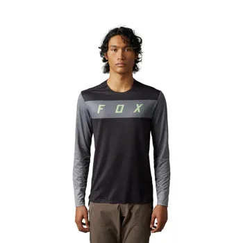 Pánský dres Fox Flexair Ls Jersey Arcadia Black
