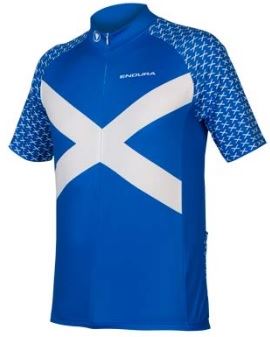 Endura CoolMax® národní dres Scotland s potiskem Modrá
