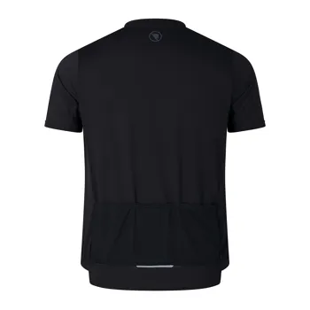 Endura dres s krátkým rukávem Loop Zipped Černá