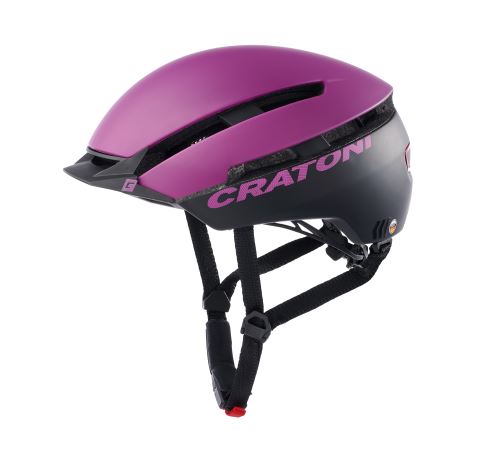 CRATONI C-LOOM 2021 purple-black matt  - vel. S-M (53-58cm)