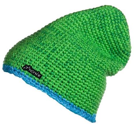 Čepice Phenix Neo Black Powder Knit Hat Green/Blue