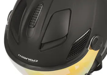 Mango přilba MONTANA PRO+, černá mat
