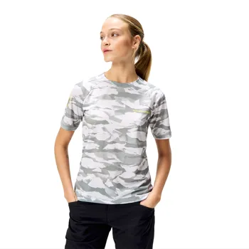 Endura dámský dres s krátkým rukávem Mountain Camo LTD Printed S/S Tee Haar Grey
