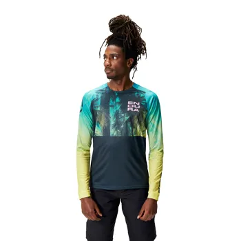 Dres Tropical Print LTD s dlouhým rukávem Atlantik