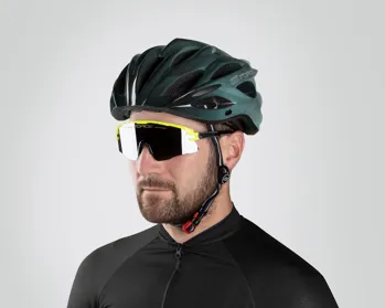 Brýle FORCE AMBIENT, fluo-šedé, černá zrc. skla