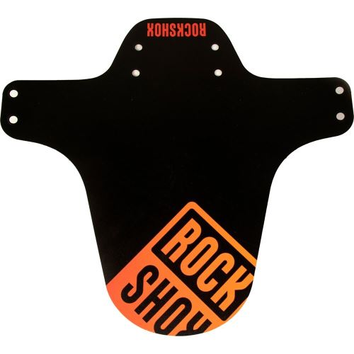 Blatník RockShox MTB černý s  Red/Orange Fade