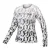 Endura dámský dres MT500 Print Tee LTD s dlouhým rukávem Černá