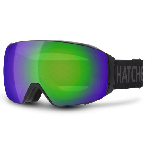 Lyžařské brýle Hatchey Snipe Black / Full Revo Green